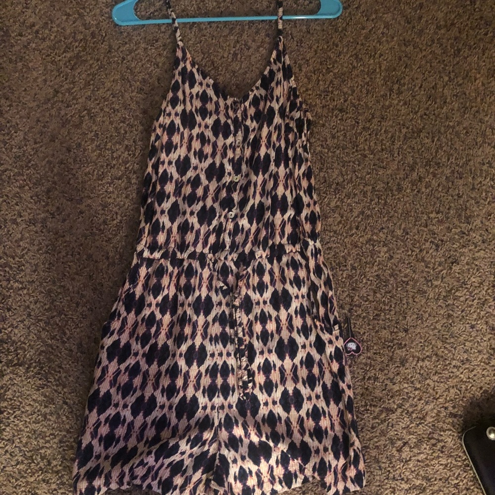 Multi colored romper